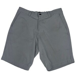 Banana Republic Mens Performance 9" Golf Shorts Gray Size 34